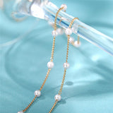 Lulu | Gold & Pearl Chain Necklace