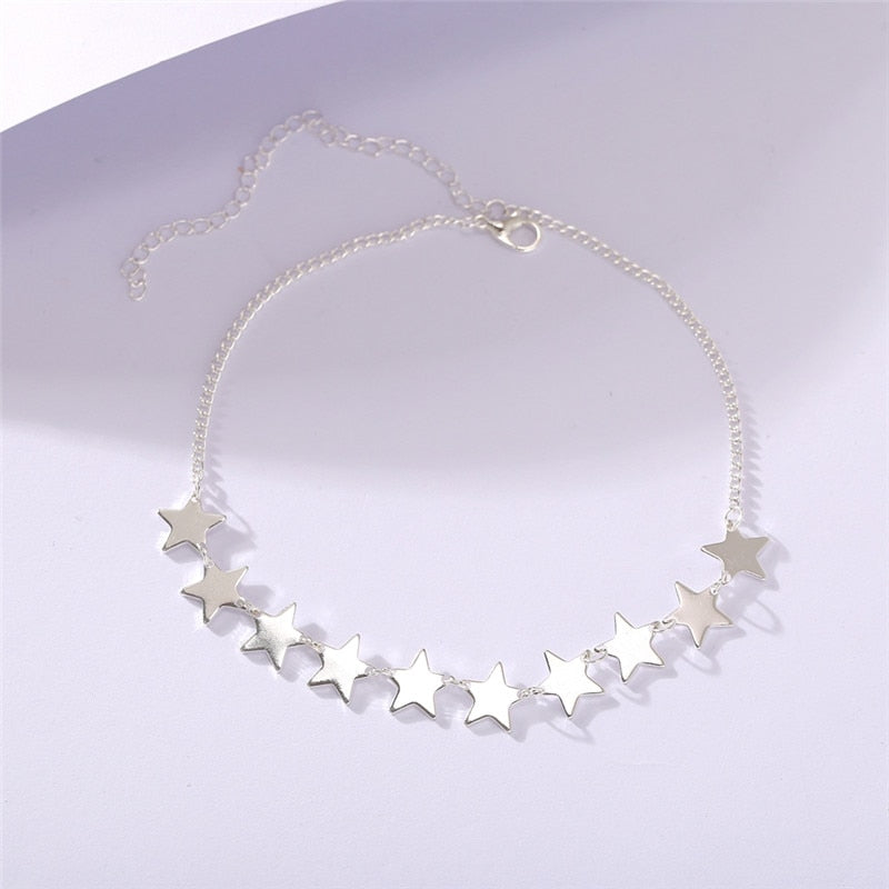 Estrela | Star Choker Necklace